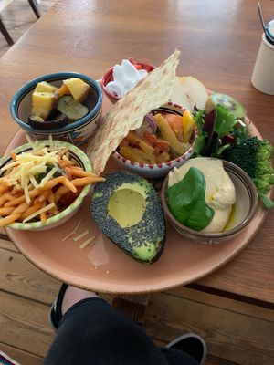 Breakfast platter at ATAYA in Berlin