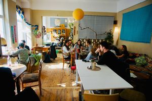 Lovely living room to hangout  at ATAYA in Berlin