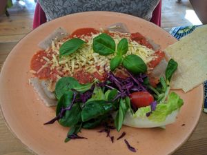 ravioli with tasty sauce at ATAYA in Berlin