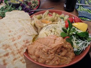 african bowl, a bit spicy at ATAYA in Berlin