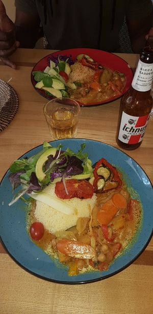 Plato vegano delicioso.  at ATAYA in Berlin