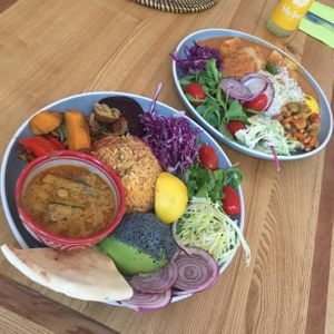 Jollof Bowl and Ashanti Bowl at ATAYA in Berlin