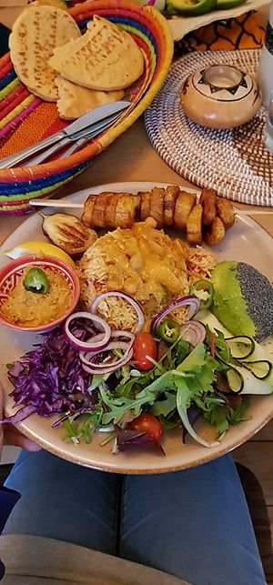 African peanut bowl at ATAYA in Berlin