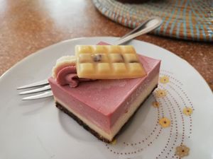 Raw cheese cake at ATAYA in Berlin