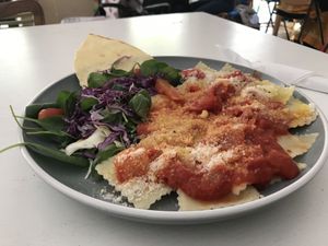 Ravioli in tomato sauce  at ATAYA in Berlin