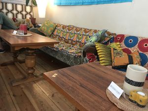 Sofa at ATAYA in Berlin