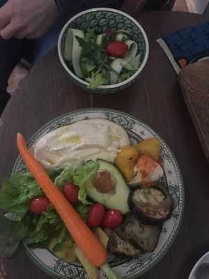 Hummus plate  at ATAYA in Berlin