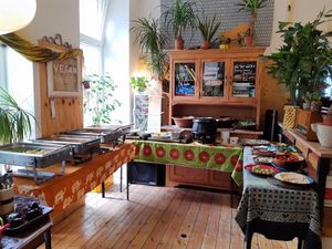 Afro-italian Sunday brunch 100% Vegan organic homemade  at ATAYA in Berlin