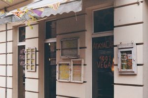 the entrance  at ATAYA in Berlin