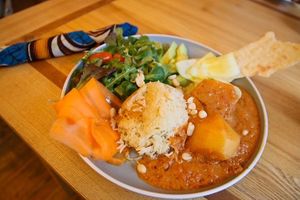 A senegalese bowl, a kind of comfort food ! at ATAYA in Berlin