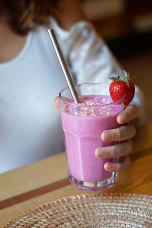 Dragon smoothie organic  at ATAYA in Berlin