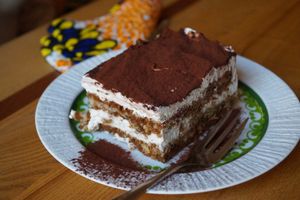 Tiramisù Vegan  organic homemade  at ATAYA in Berlin