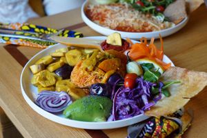 West African food 🌶 JOLLOF BOWL  at ATAYA in Berlin