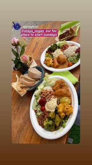 Brunch plate at ATAYA in Berlin