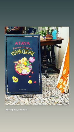 ATAYA 
AFRICAN ITALIAN 
VEGAN CUISINE 
IN BERLIN  at ATAYA in Berlin