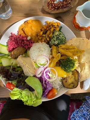Afro-Italian Brunch 100%vegan love  at ATAYA in Berlin