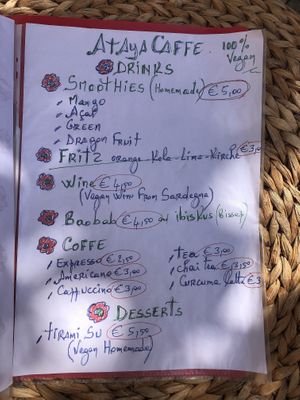 Menu August 2020 at ATAYA in Berlin