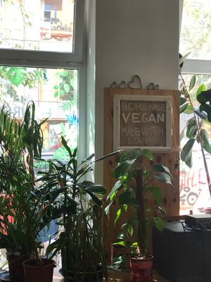 Location, a lot of plants! Lovely interior  at ATAYA in Berlin