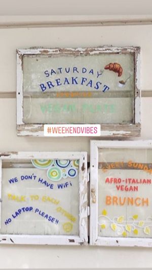 No WiFi 🙌🏾Talk to each other ❤️ at ATAYA in Berlin