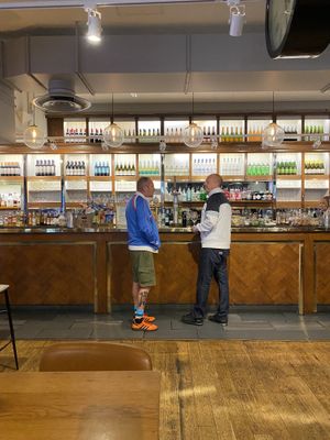 Bar  at All Bar One in Manchester