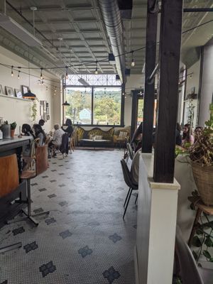 Parlor City Vegan interior at Parlor City Vegan in Binghamton