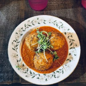 Fried mozzarella  at Modern Love in Brooklyn