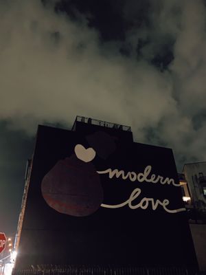 Outside  at Modern Love in Brooklyn