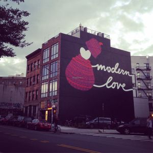 outside at Modern Love in Brooklyn