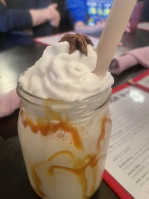 Chai Spice milkshake   at Modern Love in Brooklyn