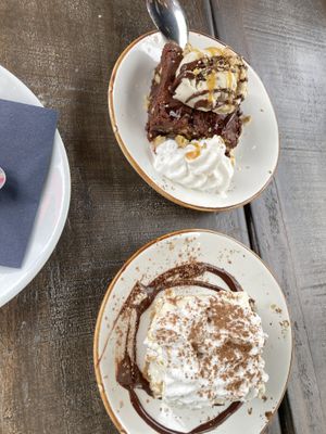 Brownie and Tiramisu   at Modern Love in Brooklyn