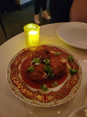 Fried mozzarella at Modern Love in Brooklyn