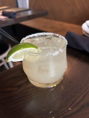 Jalapeño margarita  at Modern Love in Brooklyn