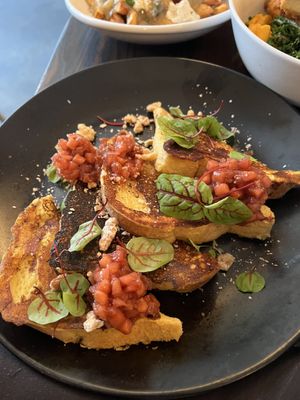 Apple Cinnamon French Toast  at Modern Love in Brooklyn