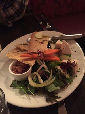 Autumn Brie plate at Modern Love in Brooklyn