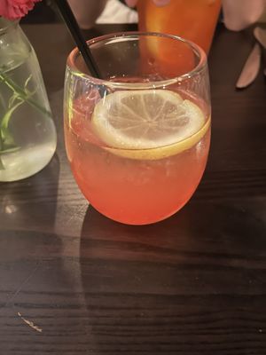 Strawberry spritz  at Modern Love in Brooklyn