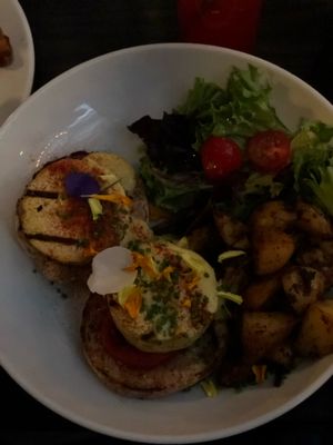 Eggs Benedict  at Modern Love in Brooklyn