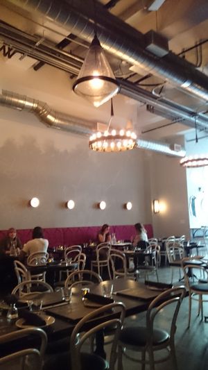 The interior  at Modern Love in Brooklyn