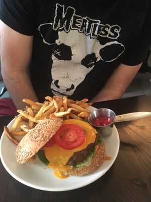Modern Cheeseburger at Modern Love in Brooklyn