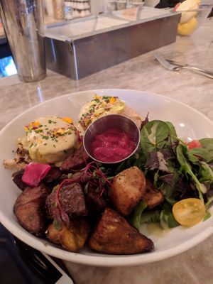 tofu benedict - amazing at Modern Love in Brooklyn