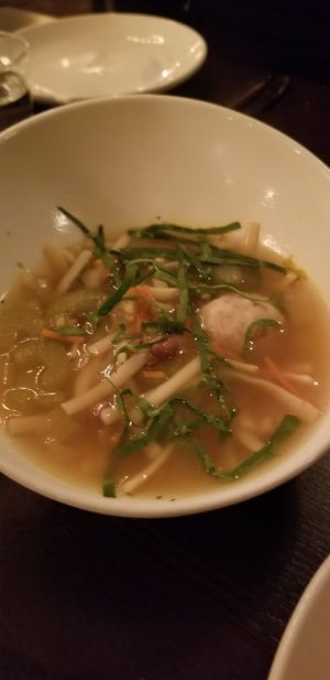 New Year's Soup at Modern Love in Brooklyn