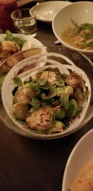Brussel sprouts at Modern Love in Brooklyn