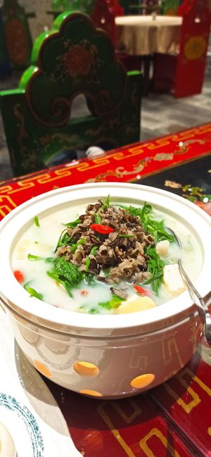 Veggie chowder at Yunlaiju - Windlucky - Shekou District in Shenzhen