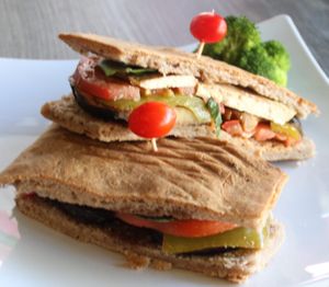 Focaccia with Gluten Free Bread
Vegan - Gluten Free - Kosher at The Pureganic Cafe in Harrison