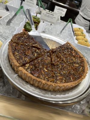 pecan tart🤤  at The Pureganic Cafe in Harrison