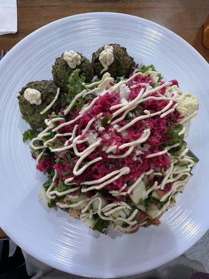 Falafel Bowl   at The Pureganic Cafe in Harrison