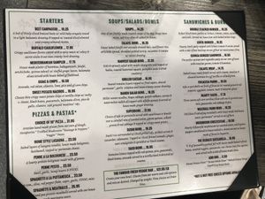 Menu  at The Pureganic Cafe in Harrison