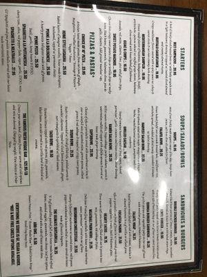 Menu   at The Pureganic Cafe in Harrison