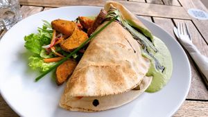 Weizenfladen at Mezzo  in Hannover