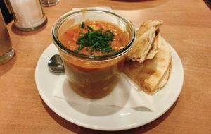 Lentil curry  at Mezzo  in Hannover