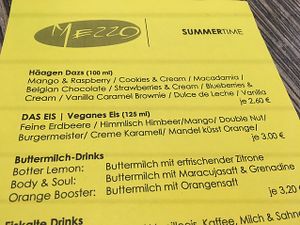 vegan ice cream during summertime :)  at Mezzo  in Hannover
